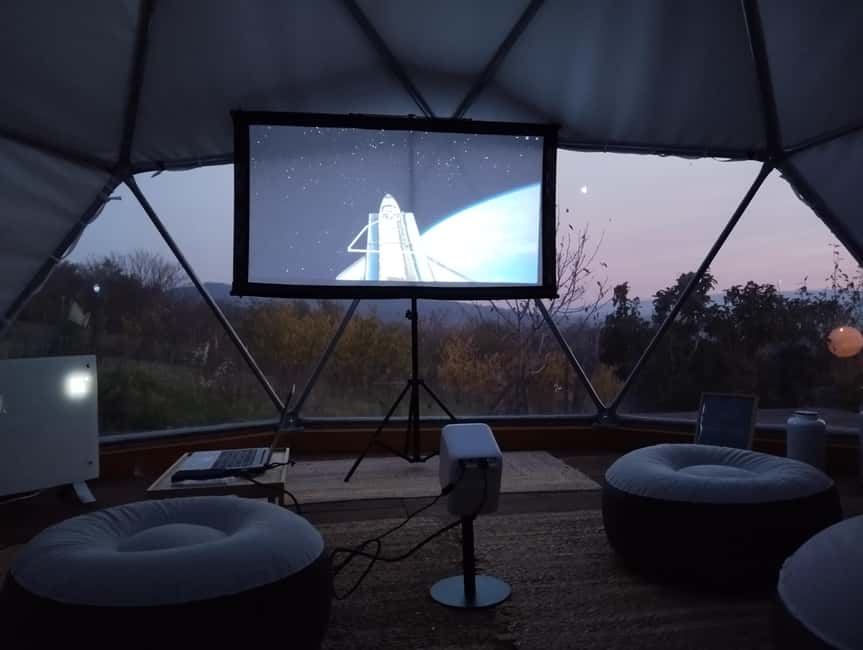 Balaton: All-Weather Private Stargazing & Planetarium Tour - Telescope time at sunset or under the Moon