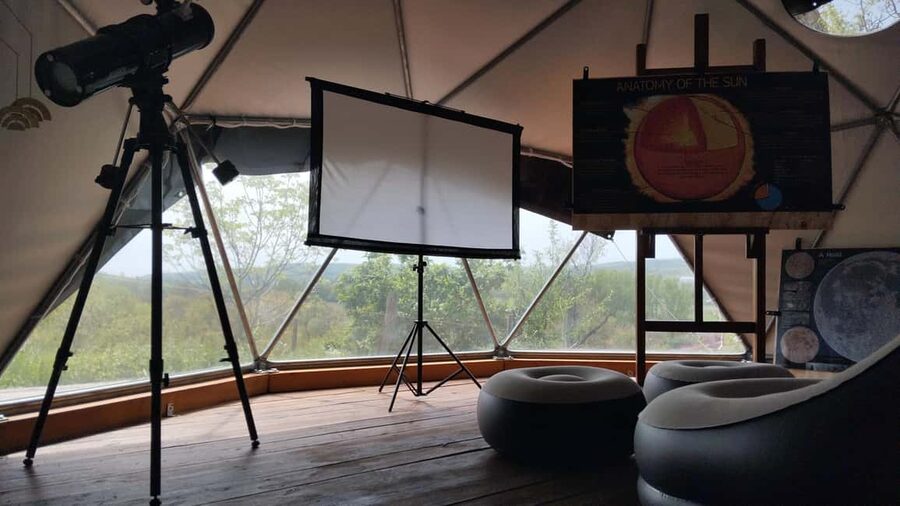 Balaton: All-Weather Private Stargazing & Planetarium Tour - The optional Stargazer Dome overnight stay