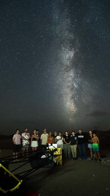 Cavalleria: Guided Stargazing at the Beach with Telescope - What you may see through the telescopes