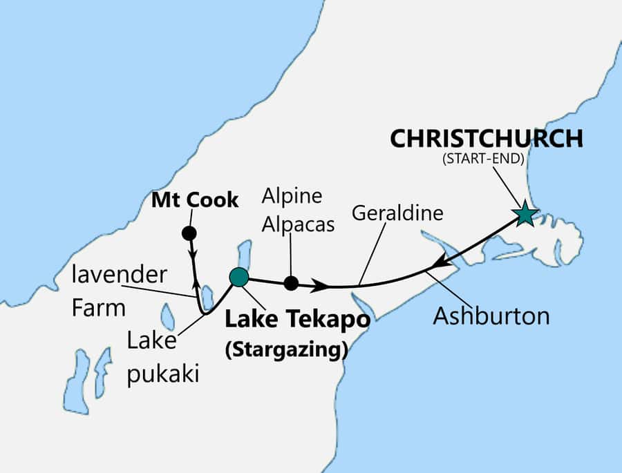 Christchurch: Lake Tekapo Stargazing & Mount Cook 2-Day Tour - Day two: Church of the Good Shepherd and Mt John