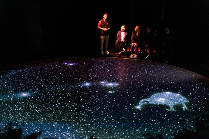 Dark Sky Indoor Maori Cultural Astronomy Experience - The Brashear Telescope adds a touch of real history