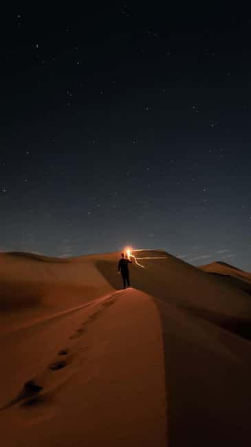 Doha: Night Desert Safari, Stargazing, and Camel Ride - The Inland Sea gives the trip a real destination
