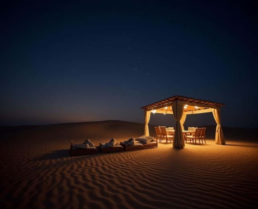 Doha : Night Desert Safari with Dune Bashing & Stargazing - Leaving Doha in an air-conditioned 4x4
