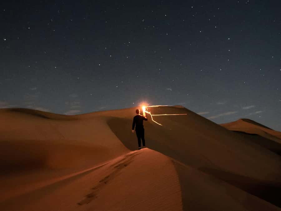 Doha: Private Desert Safari at Night with Stargazing - Stargazing at the Inland Sea