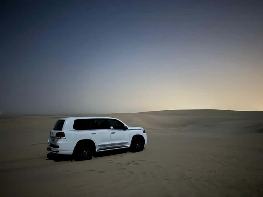 Doha: Stargazing Desert Safari w/ Dune Bashing & Camel Ride - Khor Al Udaid adds the big scenic stop