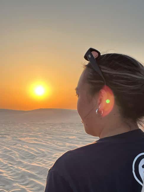 Doha Sunrise/Sunset or Night Stargazing desert safari. - The first hour at Inland Sea Beach