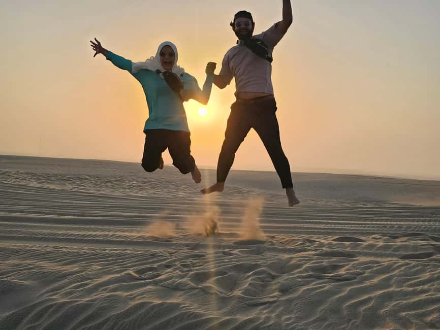 Doha Sunrise/Sunset or Night Stargazing desert safari. - The second Inland Sea stop and the changing light