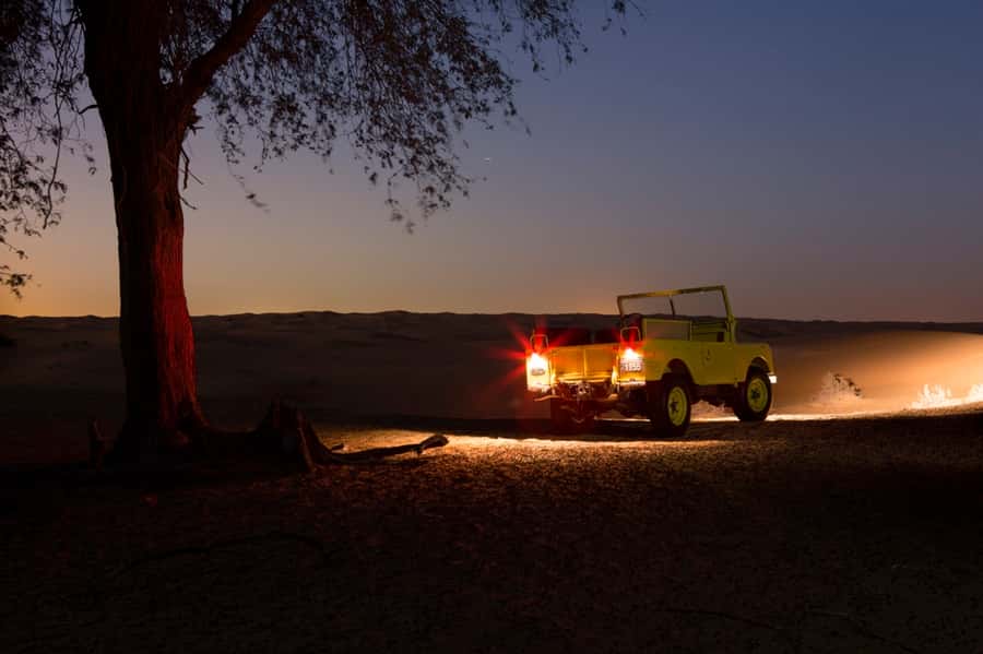 Dubai: Private Night Safari & Astronomy with 3-Course Dinner - The royal family’s camp and a proper three-course dinner