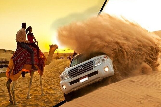 Dubai Red Dunes Desert Safari, Camels, Stargazing & 5<em> BBQ – Key points to know before booking’ /></p>
<ul>
<li><strong>Red-dune 4×4 driving:</strong> The Lahbab area supplies the main burst of speed, steep slopes, and orange-red sand.</li>
<li><strong>Several activities included:</strong> Sandboarding, a short camel ride, henna, local clothing photos, sheesha, and stage entertainment are part of the package.</li>
<li><strong>Dinner is practical and filling:</strong> A barbecue and buffet are served, with vegetarian food, unlimited water, and soft drinks.</li>
<li><strong>Drivers matter:</strong> Salman Naeed, Suni, Imran, Faizan, and Fazzy have received especially warm praise for driving and conversation.</li>
<li><strong>The group may be large:</strong> Although described as a small-group tour, the stated maximum is 99 people.</li>
<li><strong>Good value at $79:</strong> Pickup, food, drinks, performances, and several desert activities are included, but quad bikes cost extra.</li>
</ul>
<h2>Why the red dunes make this safari different</h2>
<p> BBQ – Why the red dunes make this safari different’ /></p>
<p><p>Dubai has many desert tours, but the setting matters. This outing heads to Lahbab, known here for its red dunes and 4×4 driving. The color gives the desert more character than a flat stretch of pale sand, and the slopes create the visual drama you want from a safari.</p>
</p>
<p><p>The main activity is dune bashing in a powerful 4×4. Expect the vehicle to climb, tilt, slide, and drop over the sand. This is not a quiet ride to a camp. It is the action center of the evening.</p>
</p>
<p><p>I like that the drive is paired with sandboarding rather than treated as the whole experience. You get a chance to stand on a board and slide down a dune under your own control. That makes a useful contrast with the 4×4 ride, which is all about the driver’s skill.</p>
</p>
<p><p>You should still think about comfort before booking. Dune bashing is physically lively, and the sharp movement may not suit anyone prone to motion sickness or anyone looking for a calm desert outing. The supplied information says most people can participate, but it does not promise a gentle ride.</p>
</p>
<div class="twil" style="margin: 20px 0; padding: 15px 0;"><p>More Desert Stargazing Safaris in Dubai:</p><ul style="margin: 10px 0; padding-left: 0; list-style: none;"><li style="margin: 0 0 12px 0; padding: 0 0 12px 0; border-bottom: 1px solid #E2E4ED; line-height: 1.4;"><a href="https://thestargazingtraveler.com/dubai-red-dunes-atv-camels-stargazing-5-bbq-al-khayma-camp/">Dubai Red Dunes ATV, Camels, Stargazing & 5* BBQ Al Khayma Camp</a><br><span style="font-size: 0.82em; color: #555;"><span style="color: #F2C94C;">★</span> 5.0 · 21,620 reviews</span></li><li style="margin: 0 0 12px 0; padding: 0 0 12px 0; border-bottom: 1px solid #E2E4ED; line-height: 1.4;"><a href="https://thestargazingtraveler.com/dubai-sunset-camel-trek-al-khayma-camp-stargazing-bbq/">Dubai: Sunset Camel Trek, Al Khayma Camp, Stargazing & BBQ</a><br><span style="font-size: 0.82em; color: #555;"><span style="color: #F2C94C;">★</span> 4.8 · 2,588 reviews</span></li><li style="margin: 0; padding: 0; border-bottom: none; line-height: 1.4;"><a href="https://thestargazingtraveler.com/dubai-overnight-safari-dinner-stargazing-al-khayma-camp/">Dubai: Overnight Safari, Dinner, Stargazing & Al Khayma Camp</a><br><span style="font-size: 0.82em; color: #555;"><span style="color: #F2C94C;">★</span> 4.8 · 2,562 reviews</span></li></ul></div><h2>Pickup turns a remote outing into an easy evening</h2>
<p><img width="669" height="446" decoding="async" src=