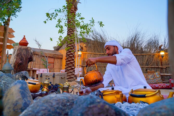 Dubai: Sunset Camel Trek, Al Khayma Camp, Stargazing & BBQ - The sunset camel trek lasts long enough to matter