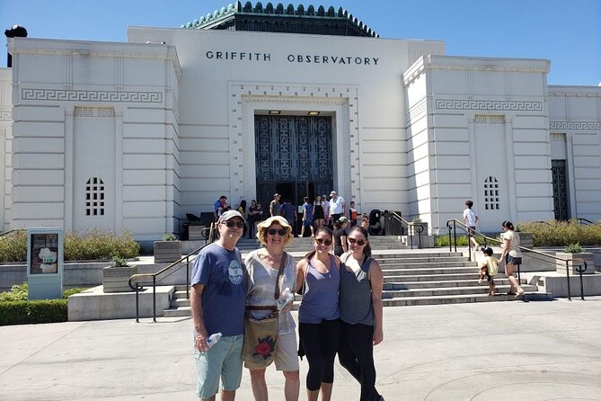 Griffith Observatory Insider Tour - The Einstein statue and Hollywood Sign views