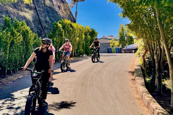Griffith Observatory: Scott E-Bike Tours LA Private Tour - A music studio and a green break in Los Angeles