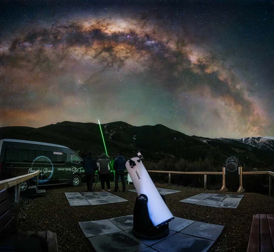 Hanmer Springs: Guided Stargazing Tour - Leaving Hanmer Springs for a darker sky