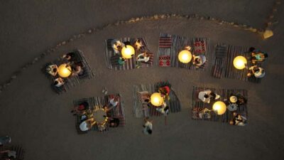 Dubai Overnight Desert Safari, BBQ & Stargazing at Al Khayma Camp