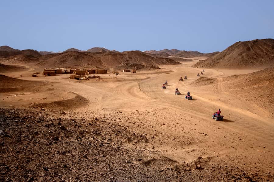 Hurghada: Sunset Quad Bike, Camel w/ Opt Stargazing and BBQ - Sunrise, daytime, and other versions