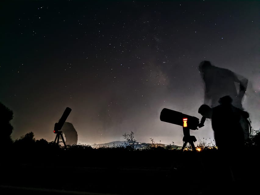 Ioannina Astronomy: Telescope Stargaze Greece's night sky - Using the Unistellar eVscope for distant objects