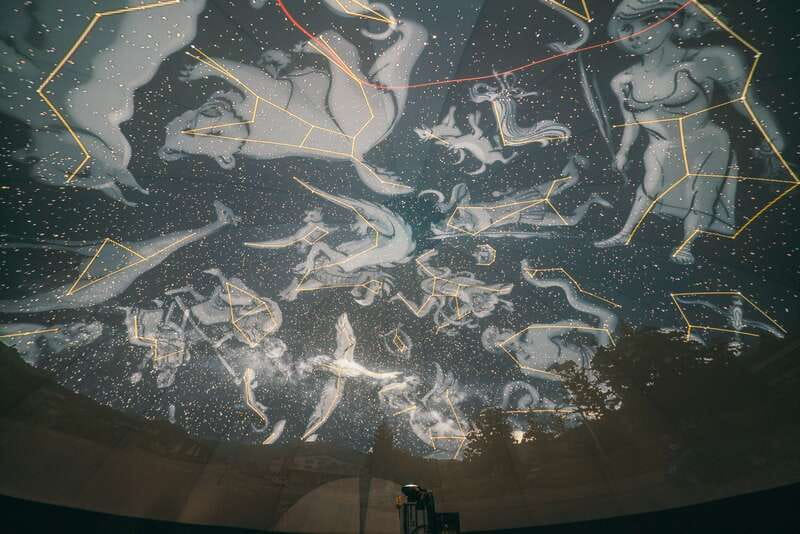 Jasper: Planetarium Indoor Dome Experience - Entering the Jasper Park Lodge dome