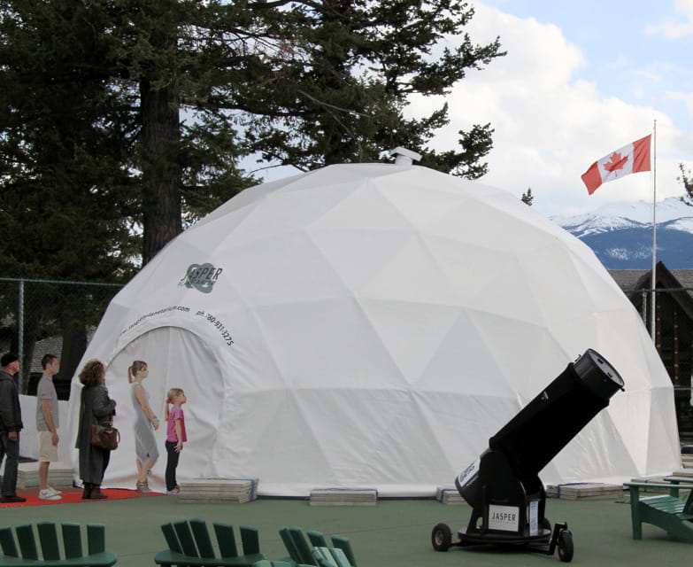 Jasper: Planetarium Indoor Dome Experience - From Rocky Mountain glaciers to distant galaxies