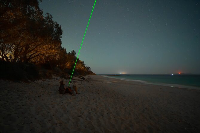 Jervis Bay Beach Stargazing Tour with our Astronomer - Checking the water for bioluminescence