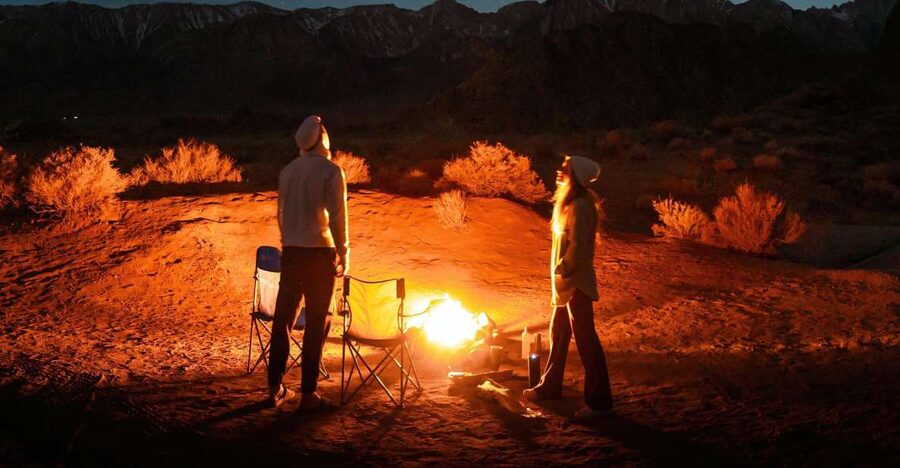 Las Vegas: Stargazing In The Mountains & Shooting Stars - Campfire comfort depends on the season