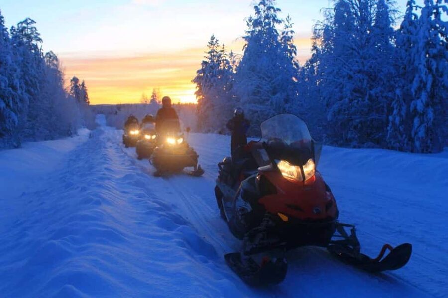 Levi: Twilight Snowmobile Safari & Stargazing Experience - What the small group changes