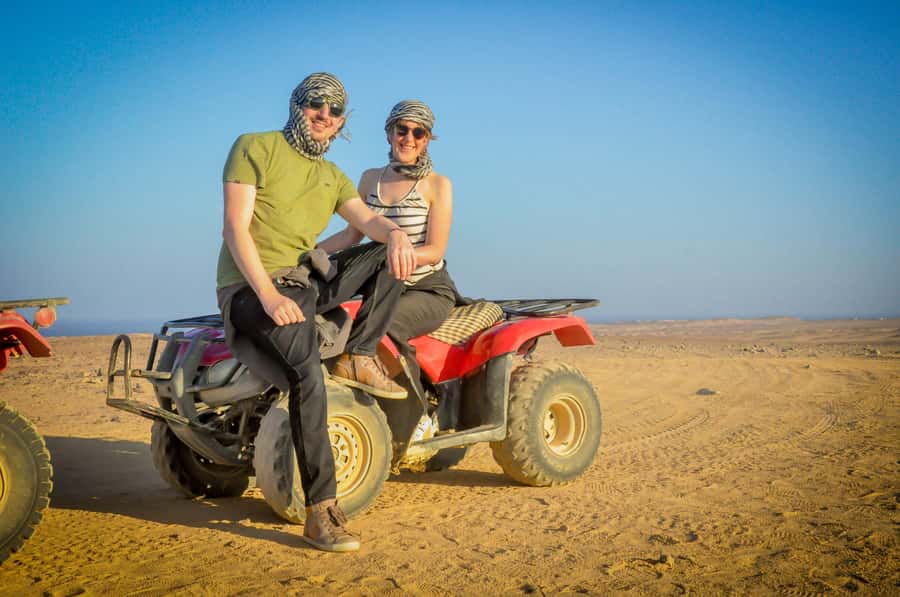 Makadi Bay: ATV, Sea View, Camel, Stargazing, Dinner & Show - What to wear and pack for the sand