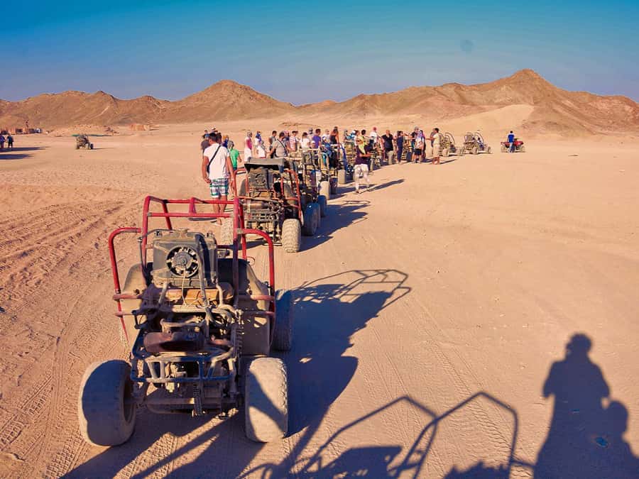 Makadi Bay: ATV, Sea View, Camel, Stargazing, Dinner & Show - From your hotel to the desert base