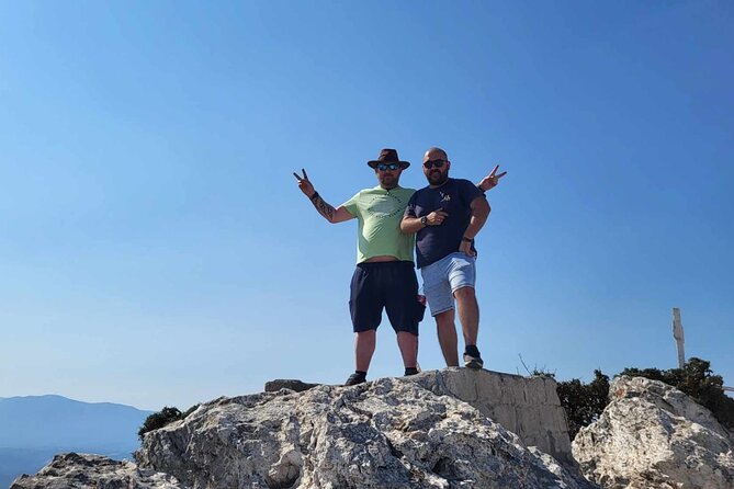 Mount Juktas, the observatory of CRETE ZEUS face mountain - A long Cretan lunch is part of the attraction