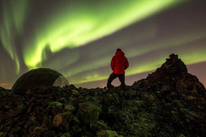 Northern Lights: Aurora Basecamp Observatory Guided Experience - The outdoor viewing area is designed for patience