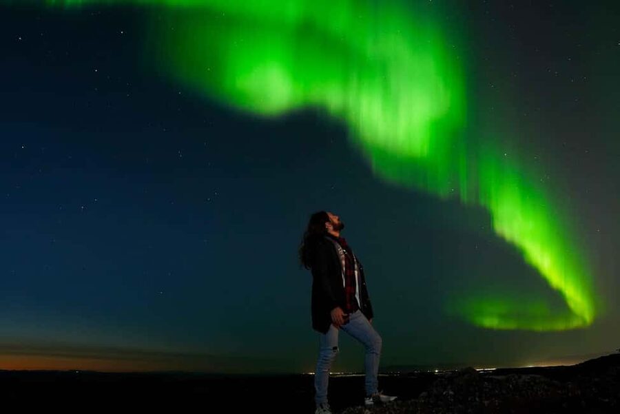 Northern Lights & Stargazing Jeep Tour - Looking Through the Telescope