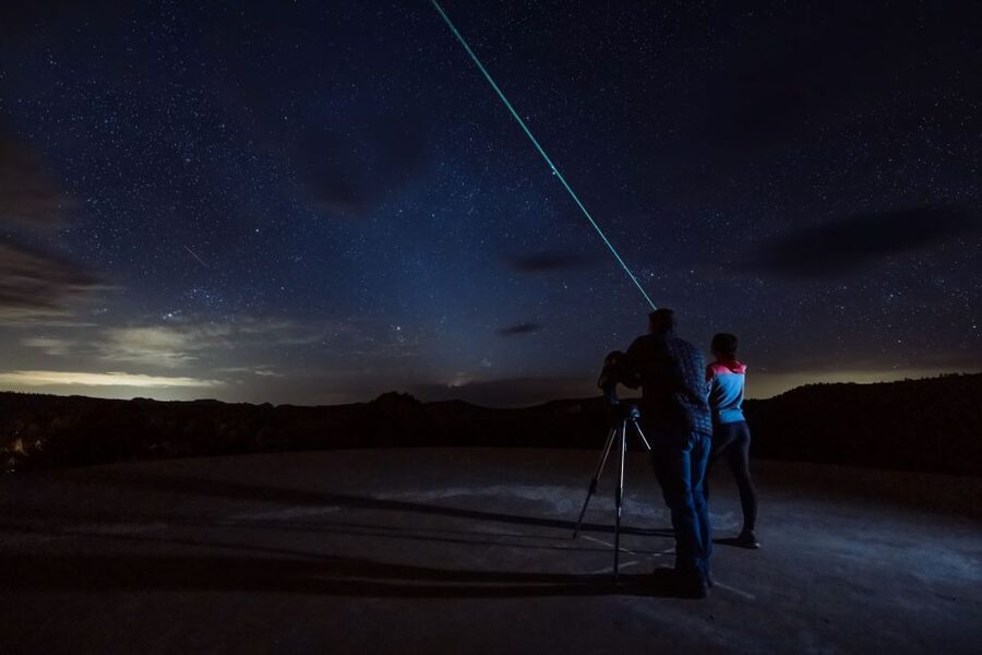 Orderville: East Zion Stargazing Trip with Hot Chocolate - Blankets, Hot Chocolate, and Cold Weather