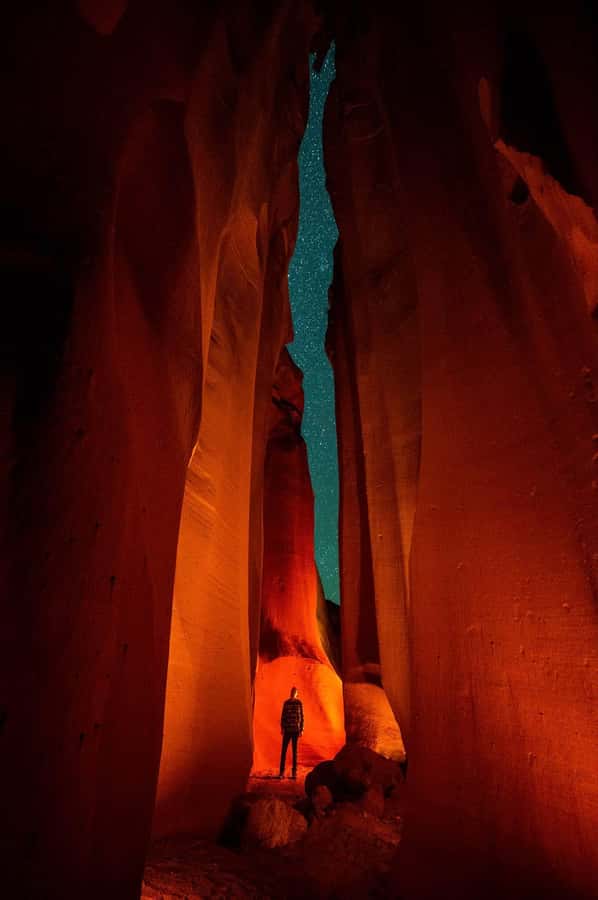 Page: Antelope Valley Canyon Stargazing Night Hike - What to wear and bring for a cold desert night