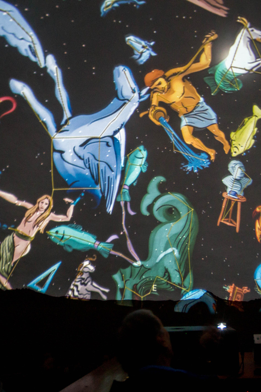 Planetarium Cusco OFFICIAL SITE: Andean Astronomy experience - The dome projection begins around 18:40