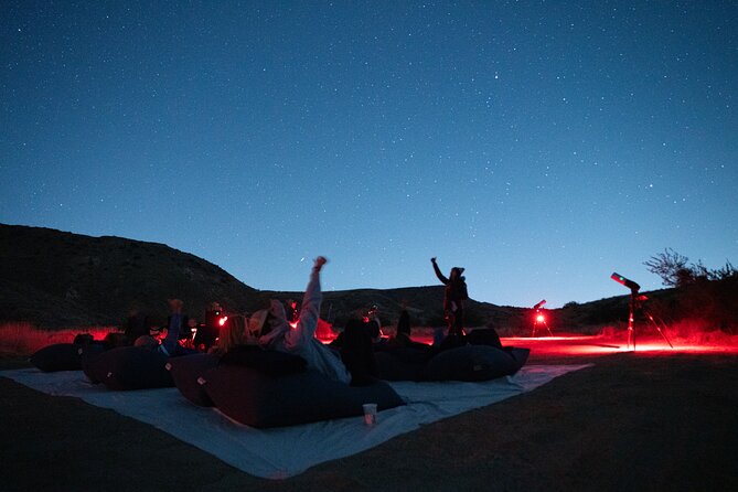 Professional Stargazing in Moab - Following constellations with a laser pointer