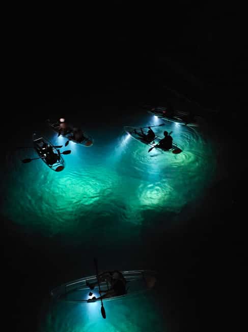 Pula: Night Tour in Transparent Kayak with Stargazing - Key details before you book