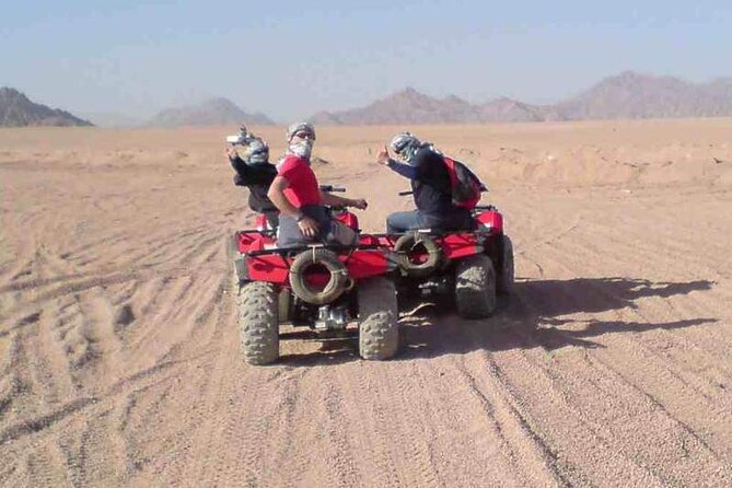 Quad Bike, Jeep, Camel, Sunset, Dinner and Stargazing in Hurghada - A five-hour route from Hurghada to the desert