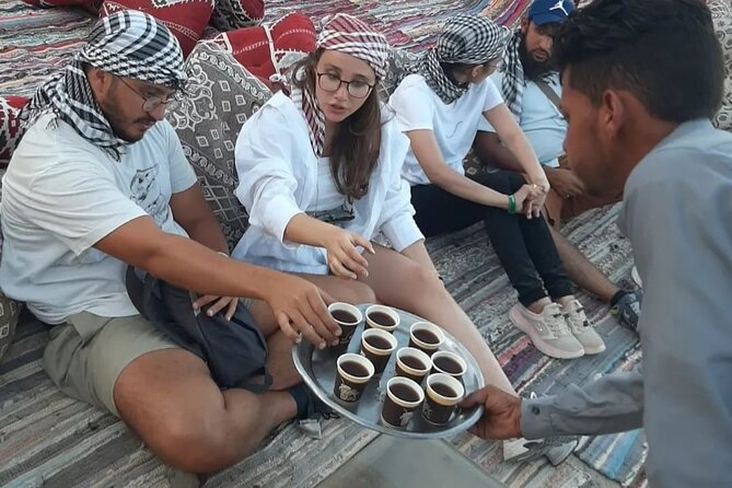 Safari 5 in 1 Quads Camels Star Gazing in Sharm El Sheikh - Tea, camel riding, and Bedouin bread