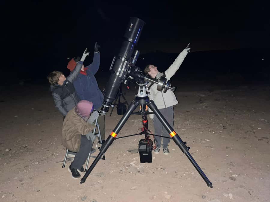 Sedona: Stargazing Tour with Telescopes and Video Astronomy - The First 20 Minutes: Finding Constellations With a Laser