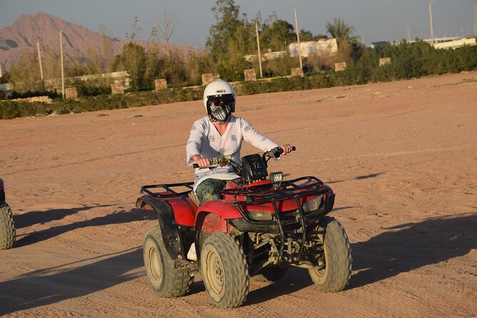 Star Gazing Safari tour By ATV Quad, Bedouin Dinner, telescope - Sharm El Sheikh - Riding the ATV through the desert