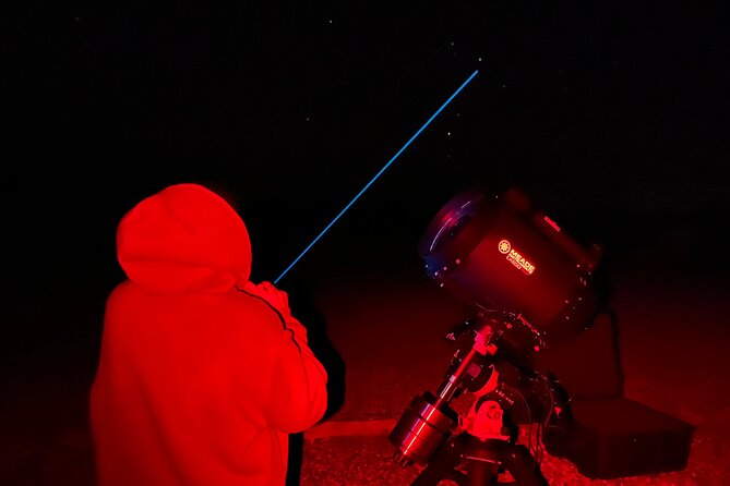 Stargazing Tour with Telescopes and Video Astronomy in Sedona - Looking through large-aperture telescopes