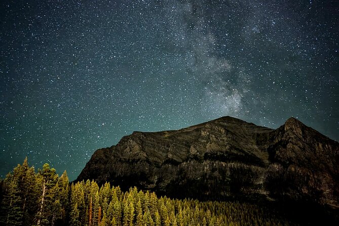 Sunset at Moraine Lake & Stargazing Tour from Canmore/Banff - What happens when clouds cover the stars