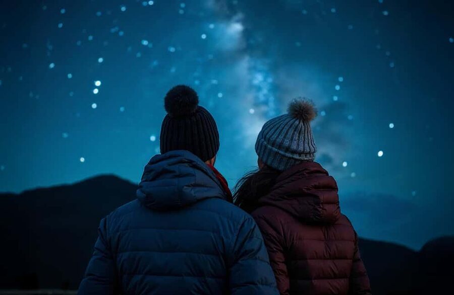 Tenerife: Stargazing at Mt. Teide - The first part of the hour: getting oriented